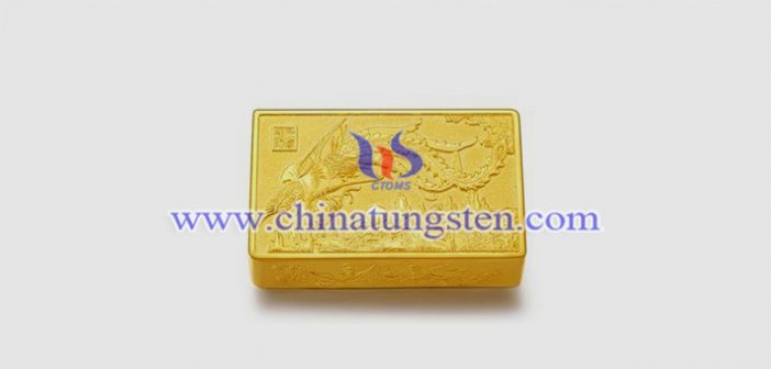 鎢合金鍍金鎮(zhèn)紙圖片
