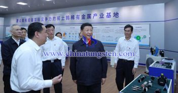 領導人赴江西考察調研，除了稀土，鎢也不可忽視