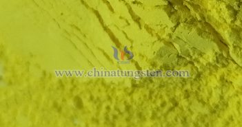 黃色氧化鎢特性及應(yīng)用 黃色氧化鎢圖片