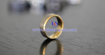 Women Tungsten Golden Ring’s Price on Apr. 12, 2018 women tungsten golden ring picture