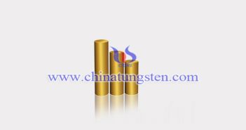 Gold Plated Tungsten Alloy Rod gold plated tungsten alloy rod picture