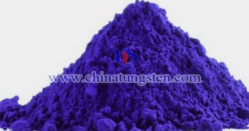 Blue Tungsten Oxide Powder Applied for Thermal Insulation Thin Film blue tungsten oxide powder applied for thermal insulation thin film image