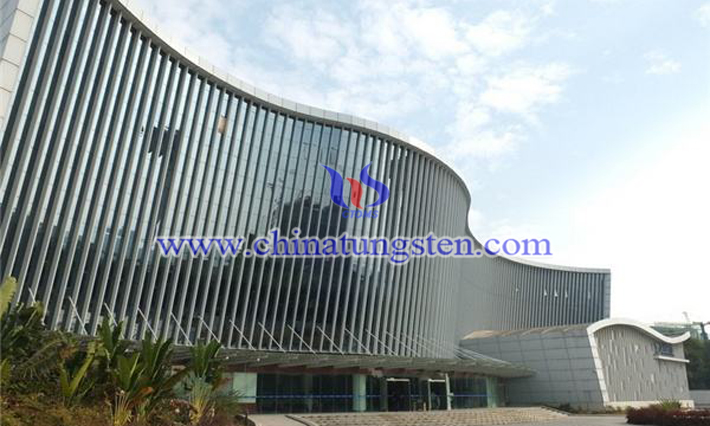 nano grain size cesium tungsten oxide applied for window heat insulation film picture
