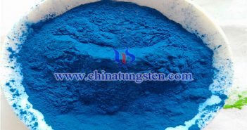 Cs0.32WO3 particles applied for nano-ceramic color master image