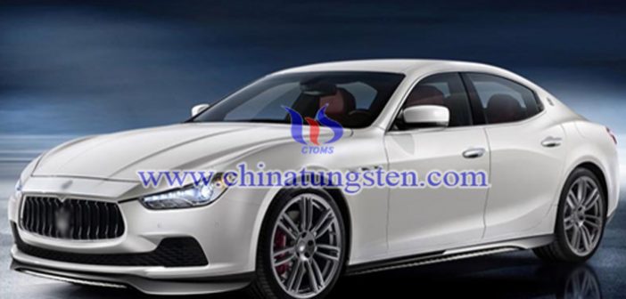 Cs0.33WO3 nanoparticles applied for heat insulating window glass picture