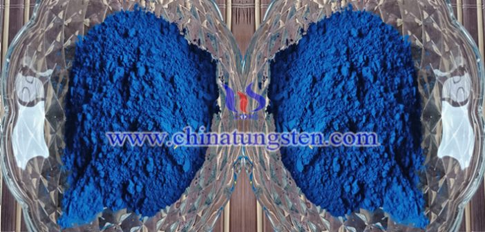 Cs0.33WO3 particles applied for nano-ceramic color master image