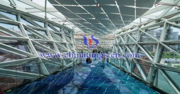 ammonium metatungstate nanoparticles applied for thermal insulating glass picture