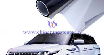 ammonium metatungstate powder applied for heat insulating window glass picture