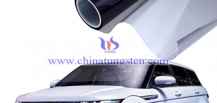 ammonium metatungstate powder applied for heat insulating window glass picture