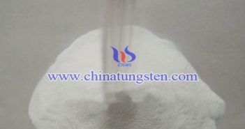 ammonium metatungstate powder applied for nano-ceramic color master image