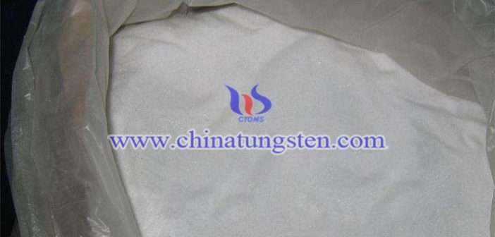 ammonium metatungstate powder applied for thermal insulation dispersion image