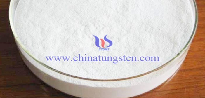 nano ammonium metatungstate applied for ceramic microsphere image