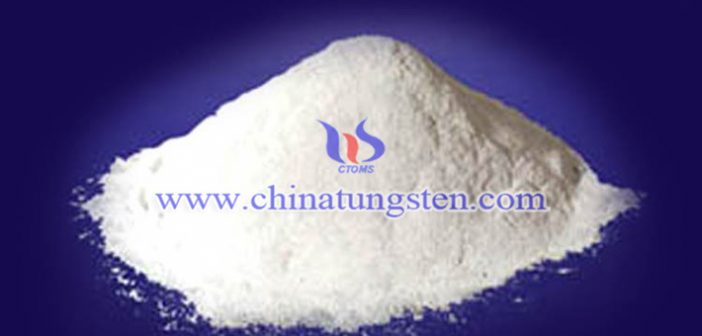 nano ammonium metatungstate applied for thermal insulation dispersion liquid image