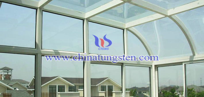 nano ammonium metatungstate applied for thermal insulation film picture