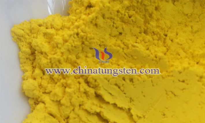 Ag-doped yellow tungsten oxide picture