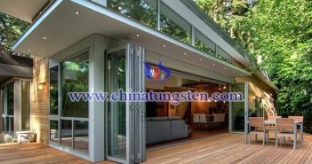 Mo doped WO3 electrochromic film picture