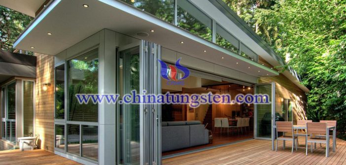 Mo doped WO3 electrochromic film picture