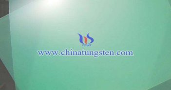 MoO3 doped tungsten oxide electrochromic film picture