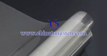 Ta doped tungsten oxide applied for electrochromic film picture