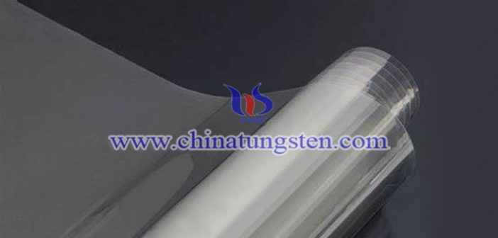 Ta doped tungsten oxide applied for electrochromic film picture