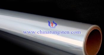 Ta doped tungsten oxide electrochromic film picture