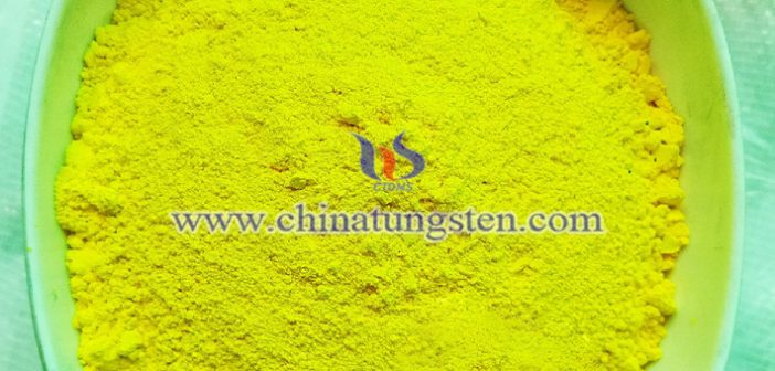 Ti-doped yellow tungsten oxide thin film image