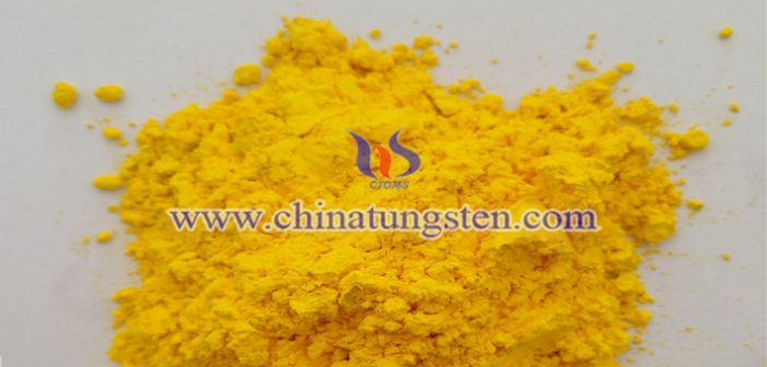WO3 applied for electrochromic film image