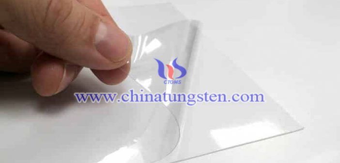 WO3 electrochromic nano film picture