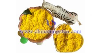 amorphous tungsten trioxide applied for electrochromic film image