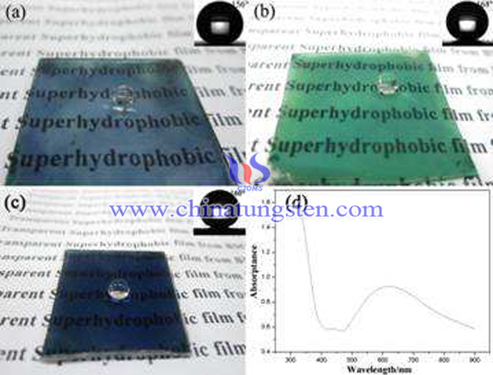 crystalline tungsten oxide film picture