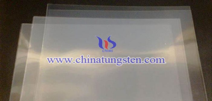highly ordered tungsten trioxide nanorods applied for electrochromic film picture