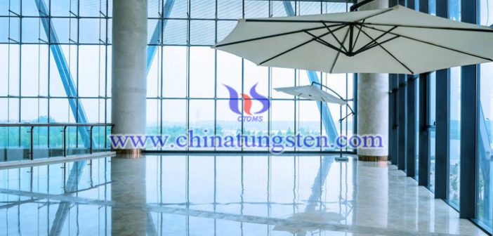 hydrated tungsten oxide applied for electrochromic film picture