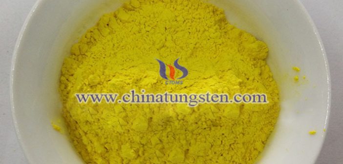 hydrated tungsten trioxide electrochromic film image