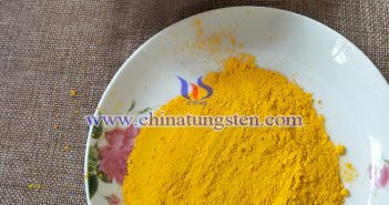 nano WO3 electrochromic film image