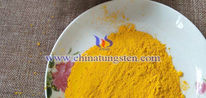 nano WO3 electrochromic film image