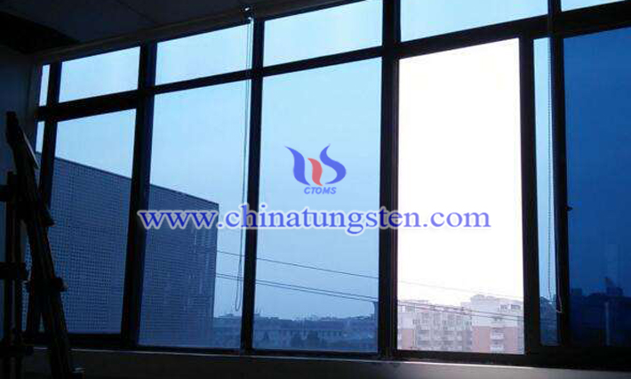 nano WO3 electrochromic film picture
