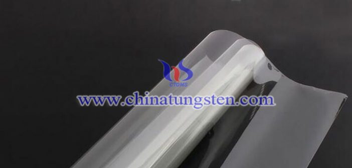 nano yellow tungsten oxide applied for electrochromic film picture