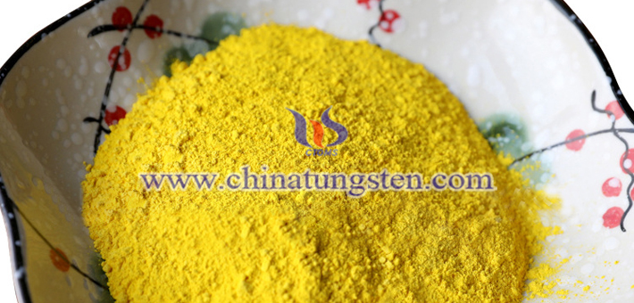 nano yellow tungsten oxide applied for smart window image