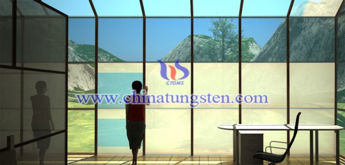 porous tungsten trioxide electrochromic film picture