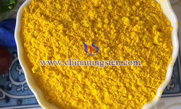 smart material: WO3 electrochromic film image