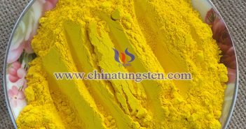 tungsten oxide nanometer array electrochromic film image
