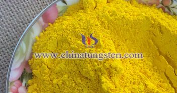 tungsten trioxide applied for photochromic material image