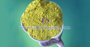 tungsten trioxide powder applied for smart window image