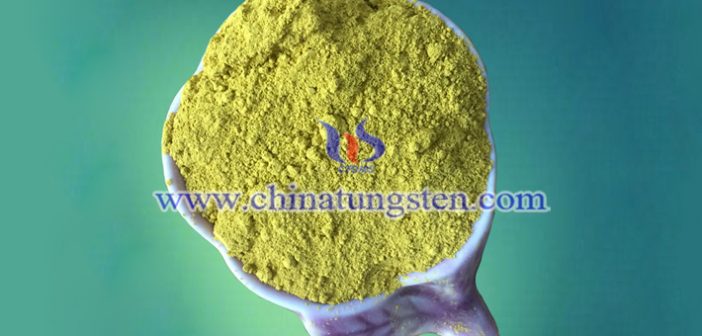 tungsten trioxide powder applied for smart window image