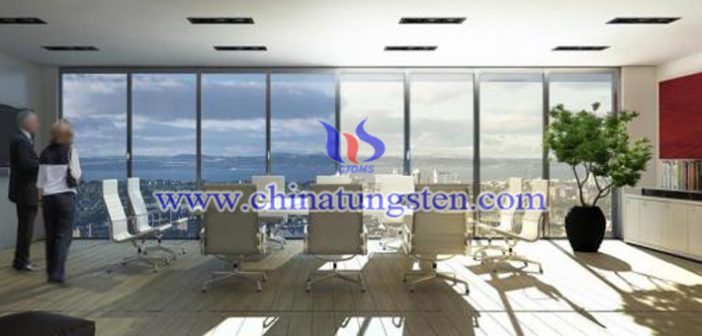 tungsten trioxide smart window picture