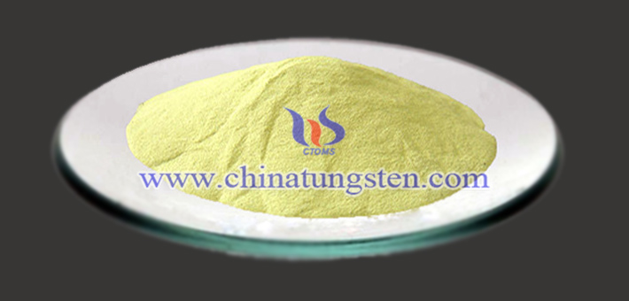 yellow tungsten oxide applied for electrochromic film image