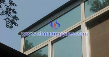 yellow tungsten oxide applied for heat insulating window film picture