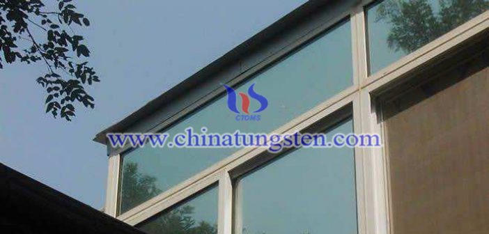 yellow tungsten oxide applied for heat insulating window film picture