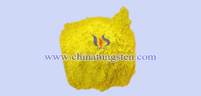 yellow tungsten oxide applied for smart heat insulation film image
