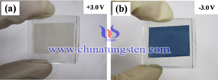 yellow tungsten oxide applied for smart heat insulation film picture